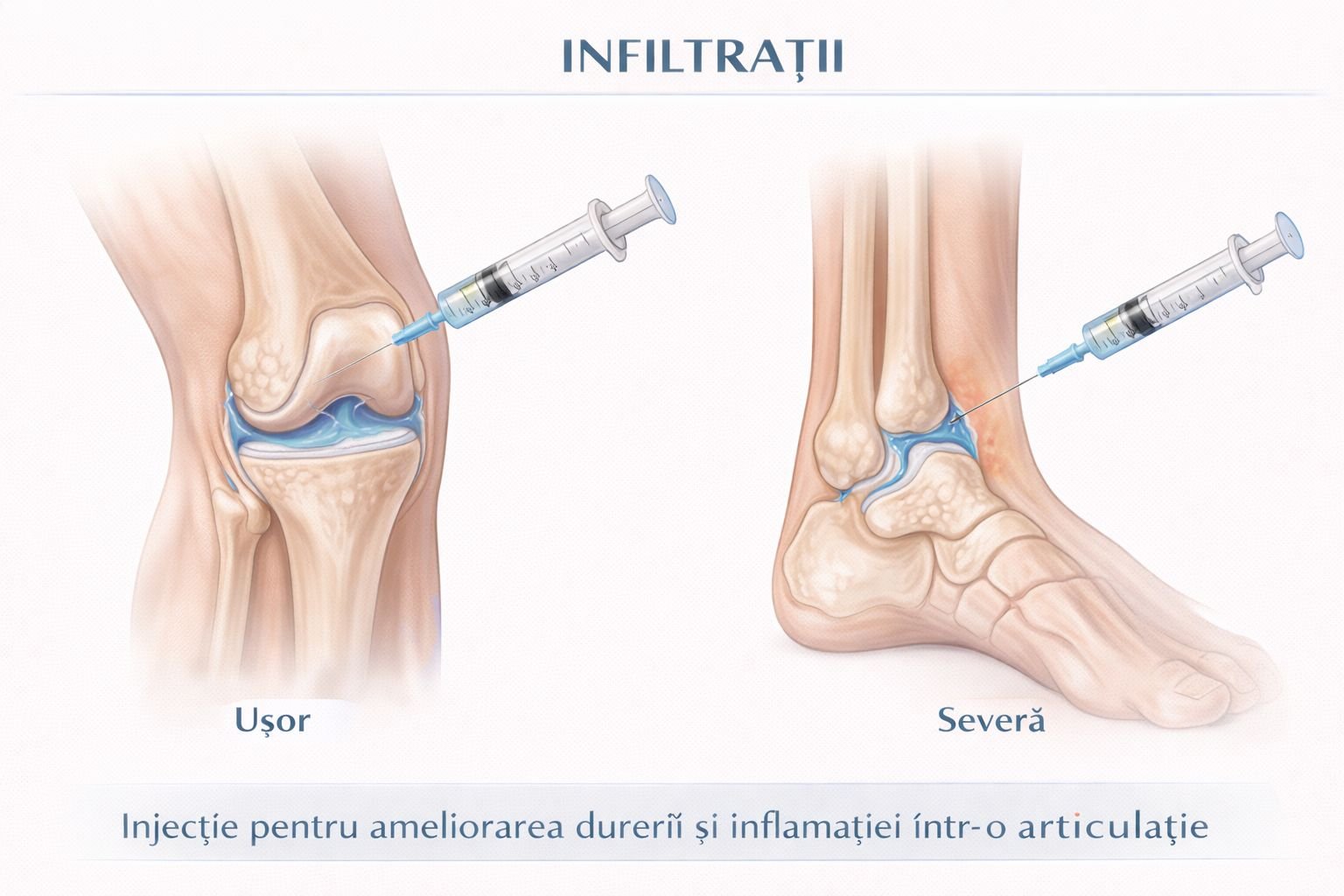 Infiltrațiile cu corticosteroid: soluția rapidă pentru durere și inflamație articulară
